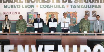 Firma Tamaulipas  convenio de seguridad con Coahuila y Nuevo León