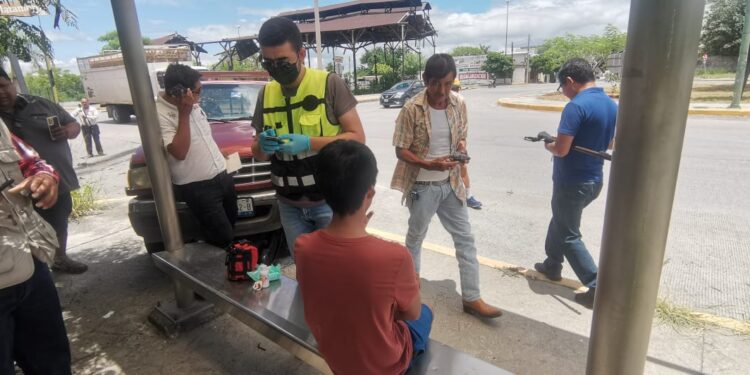 Causa costoso choque en crucero Eje Vial y Matamoros de Cd. Victoria