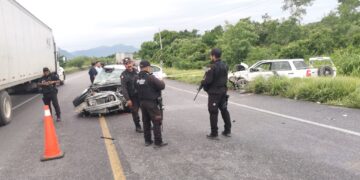 Mueren cinco en accidente carretero Victoria-Monterrey, frente a Villagrán