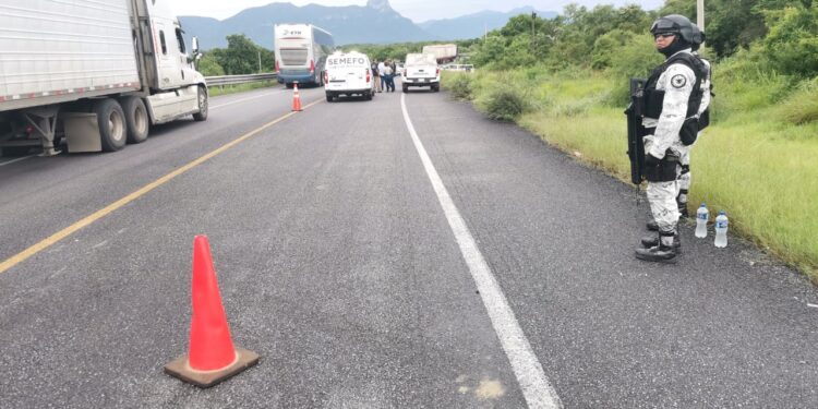 Mueren cinco en accidente carretero Victoria-Monterrey, frente a Villagrán