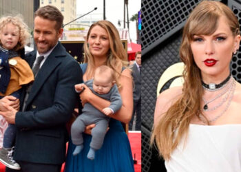 Taylor Swift es la orgullosa madrina de los hijos de Blake Lively y Ryan Reynolds