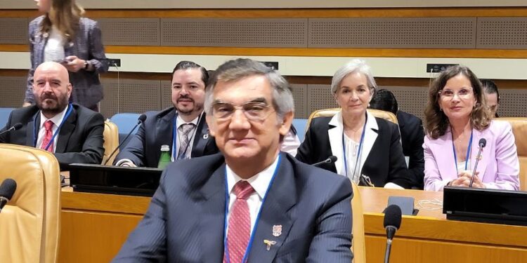 Participa Américo Villarreal, gobernador de Tamaulipas en foro de la ONU