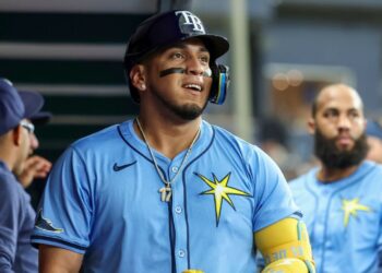 Peloteros mexicanos Durán y Paredes en el All Star Game