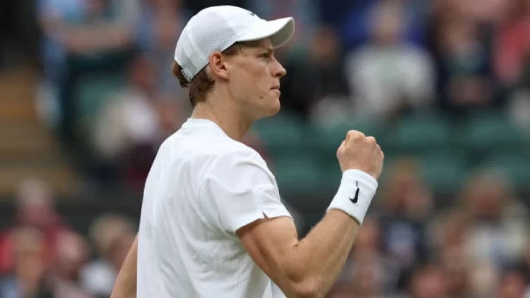 Jannik Sinner vence a Ben Shelton en emocionante partido en Wimbledon