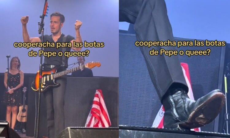 Las botas rotas de Pepe Madero desatan carcajadas en redes