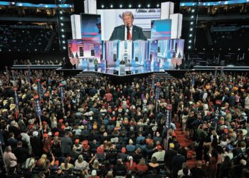 Un Trump desconocido pide unión a los estadounidenses