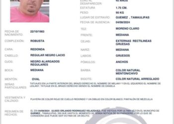 Continúa Guardia estatal búsqueda de Orlado Rodríguez en la ruta Victoria-Zaragoza