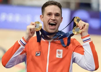 Harrie Lavreysen refrenda su dominio en el Ciclismo de Pista