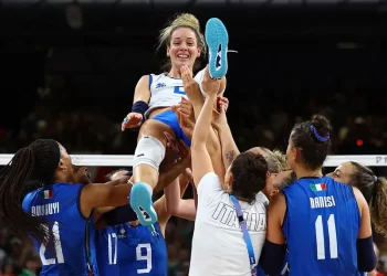 Italia conquista medalla de oro en voleibol femenil en París