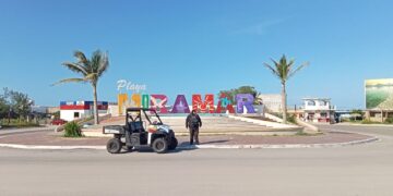 Guardia Estatal mantiene seguridad en Playa Miramar con “Verano Seguro 2024” 