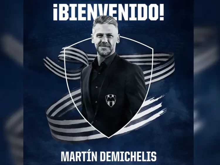 Monterrey hace oficial a Martín Demichelis como su nuevo técnico