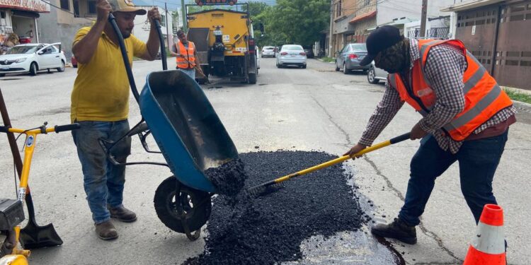 Invierten Gobiernos del Estado y Cd. Victoria 20 millones en bacheo, drenaje y pavimentación
