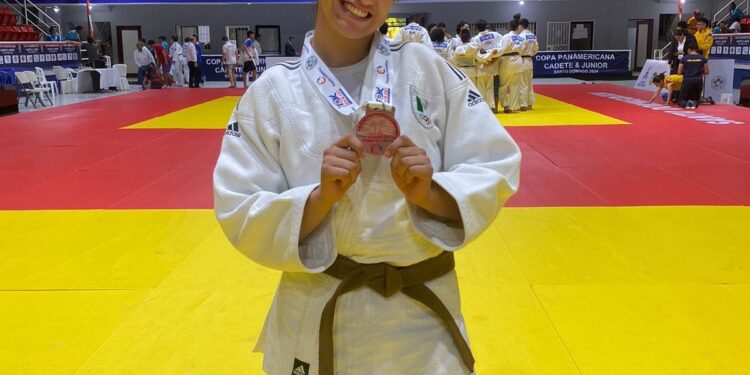 Frida Maya y Eduardo Sagastegui brillan en el Panamericano de Judo en República Dominicana