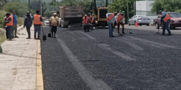Restauran más 3 mil 950 metros cuadrados de pavimento en calles de Cd. Victoria