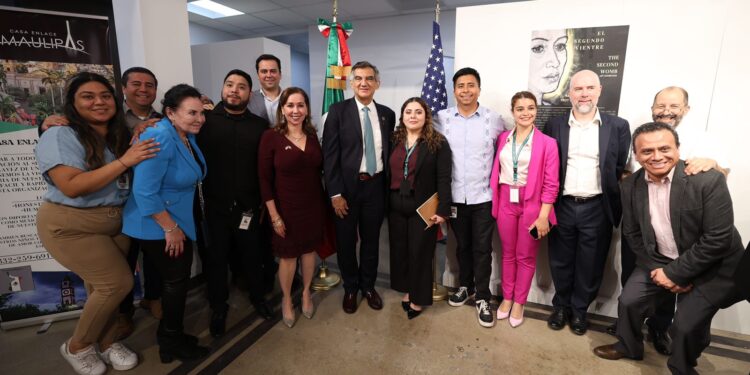 Sostiene Américo Villarreal encuentro con migrantes tamaulipecos en Houston