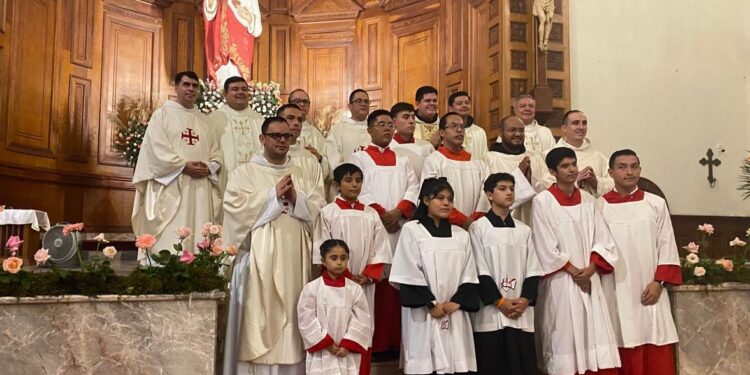 En Catedral llena y ante la Virgen de Zapopan celebran Cantamisa del sacerdote victorense Fray Juan Pablo Rodríguez Vargas