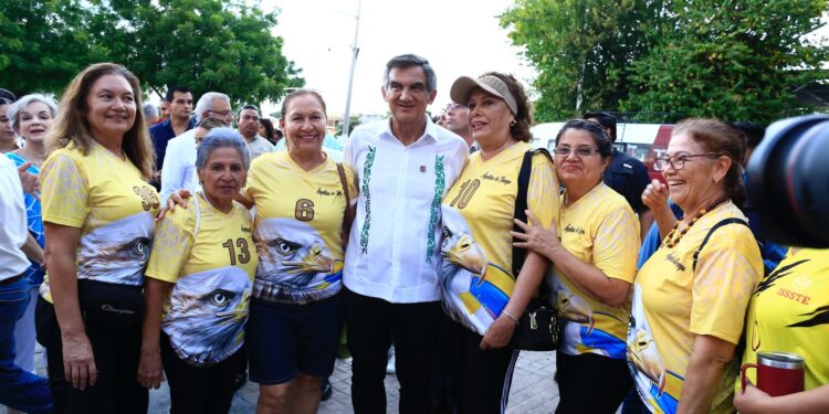 Inaugura Américo Villarreal remodelación de Unidad Deportiva “Adolfo Ruiz Cortines” de Cd. Victoria