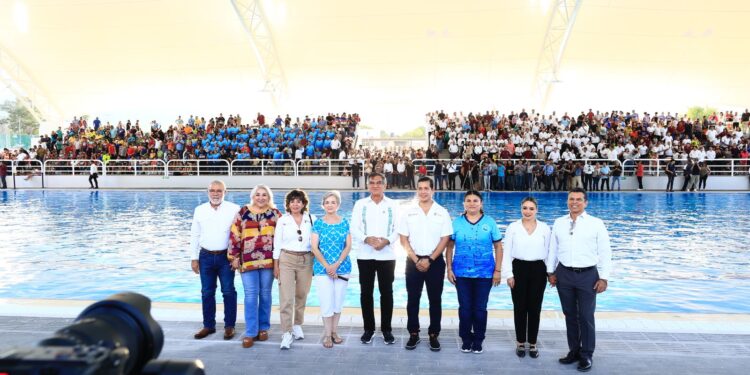 Inaugura Américo Villarreal remodelación de Unidad Deportiva “Adolfo Ruiz Cortines” de Cd. Victoria