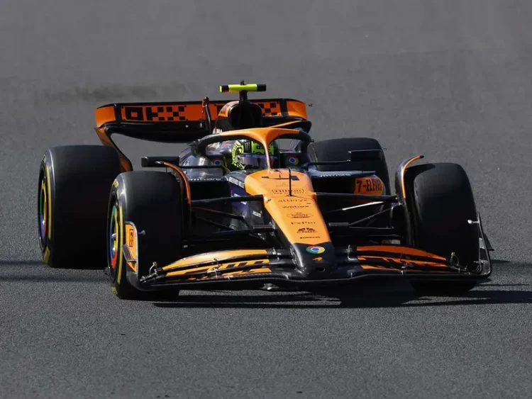Lando Norris da un gran golpe en Países Bajos; ‘Checo’ Pérez fue sexto