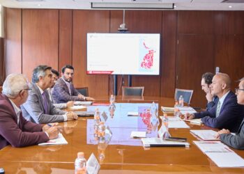 Se reúne Américo Villarreal con Secretario de Infraestructura de Sheinbaum en la CDMX