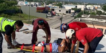 Se electrocuta albañil en construcción de la Col. Liberal en Cd. Victoria