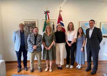 Tamaulipas estrecha relación con la Embajada de Noruega en México