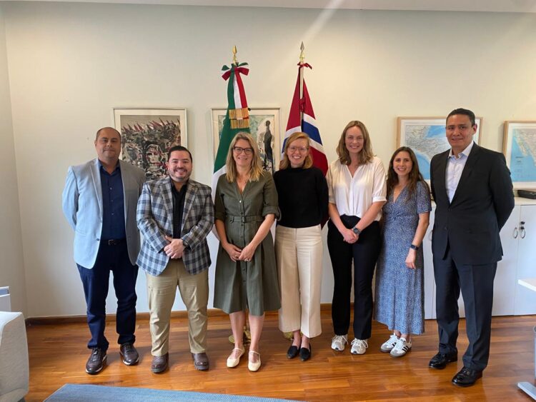 Tamaulipas estrecha relación con la Embajada de Noruega en México