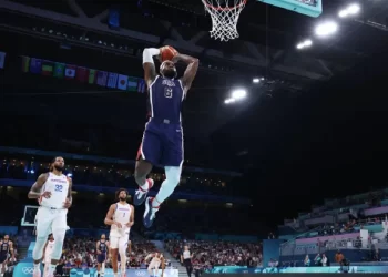 Con Estados Unidos al mando, así quedaron los cuartos de final de basquetbol