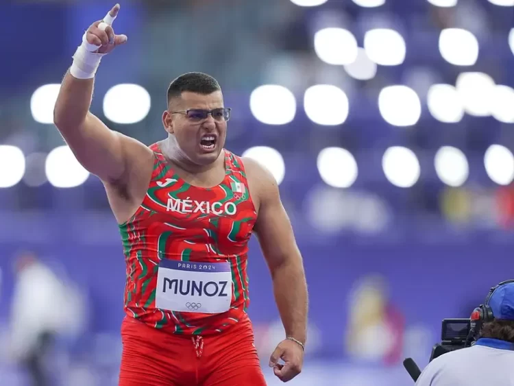 Uziel Muñoz termina 8º en histórica final de Lanzamiento de bala