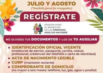 Abren registro al programa Pensión para el Adulto Mayor