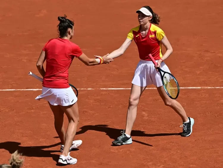 Dupla española se queda con el bronce en Tenis femenino