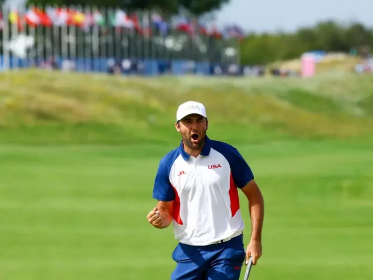 Scottie Scheffler se lleva medalla de oro en Golf de París