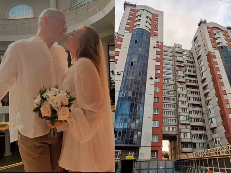 Trágica noche de bodas; novia pierde la vida tras mortal caída desde el piso 15 de un edificio