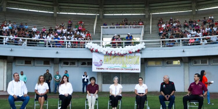Inaugura María de Villarreal Campeonato Nacional de Softbol Femenil Infantil 2024