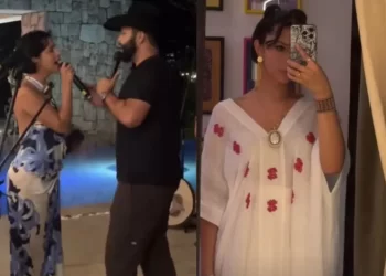 Ángela Aguilar presume su figura en vacaciones: ¿Embarazada o no?