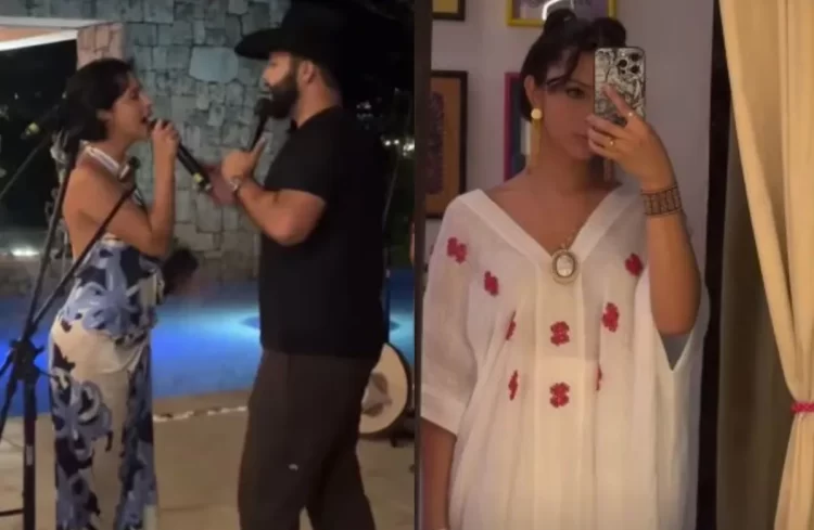 Ángela Aguilar presume su figura en vacaciones: ¿Embarazada o no?