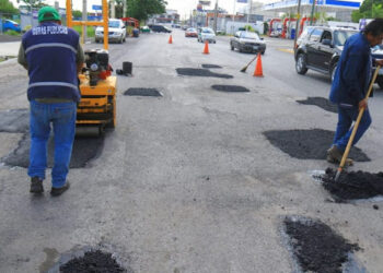 Invertirán 20 millones de pesos en bacheo de calles en Cd. Victoria