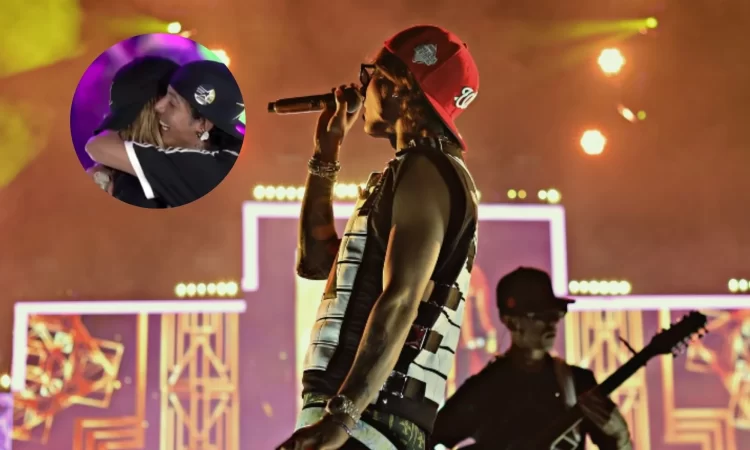 Natanael Cano sorprende a Belinda con declaración de amor en el escenario