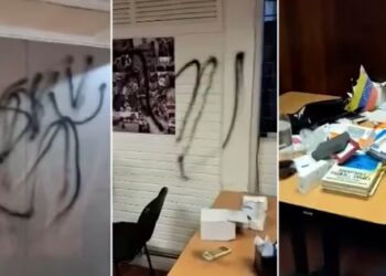 Seis encapuchados asaltaron las oficinas del partido de la líder opositora María Corina Machado en Caracas