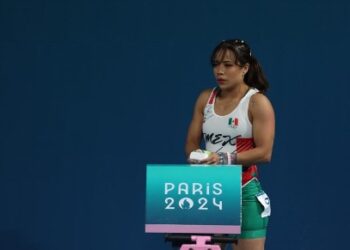 Janeth Gómez finaliza en octavo lugar en halterofilia de París 2024