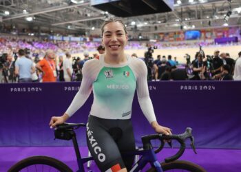 Daniela Gaxiola logra histórico sexto lugar en keirin femenil en los Juegos Olímpicos de París 2024