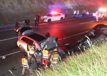 Mueren cinco personas en accidente carretero en la ruta Victoria-Monterrey