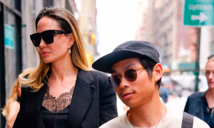 Pax Jolie-Pitt en recuperación tras accidente en bicicleta