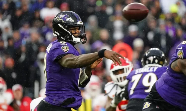 La línea ofensiva de Baltimore se reconfigura tras perder a tres titulares