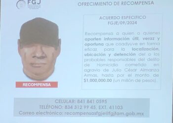 Ofrece Fiscalía de Tamaulipas un millón de pesos por informes que conduzcan al homicida del empresario Julio Almanza
