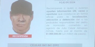 Ofrece Fiscalía de Tamaulipas un millón de pesos por informes que conduzcan al homicida del empresario Julio Almanza