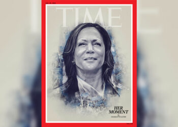 Kamala Harris, portada de Time en su edición de agosto