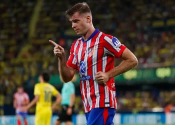 Alexander Sorloth marca su primer gol con el Atlético en LaLiga