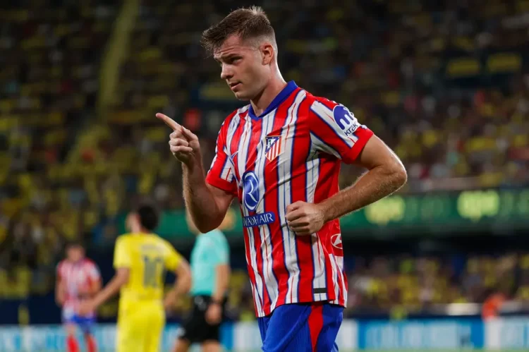Alexander Sorloth marca su primer gol con el Atlético en LaLiga