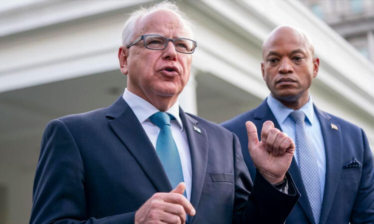 Harris nombra a Tim Walz para Vicepresidente